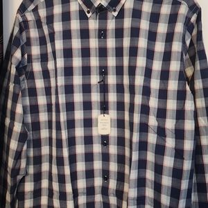 Untuckit Mens Long Sleeve Shirt New with Packaging